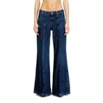 Diesel D-AKII KOYU MAVİ KADIN FLARE JEAN PANTOLON