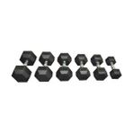 Dıesel Fıtness Altıgen Dumbell Set (2,5 - 30 Kg)-1dıashex - Siyah