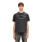 Diesel GRİ LOGOLU ERKEK -T-SHIRT