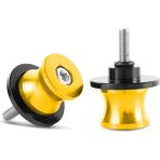 Difa Motosiklet Arka Sehpa Kaldirma Aparati Şase Korumalı 8mm - Sarı