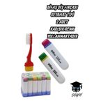 Difaş Diş Fırçası Seyahat Tipi 2 Adet Karışık Renk Yollanmaktadır