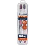 Difaş Proclinic Volkanik Diş Fırçası 1+1 Orta Sertlikte Fırça Kılı ile 2 Parça