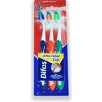 Difaş Ultra Clean Orta 3'lü Diş Fırçası