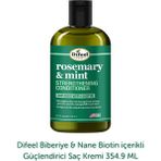 Difeel Biberiye & Nane Biotin içerikli Saç Kremi 354.9 ml - Yeşil