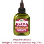 Difeel Ultra Uzama Fesleğen & Hint Yağı içerikli Saç Yağı 75ml - 75 ml