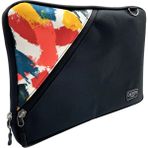 Differ Studio 13-14'' Inç Siyah-Fırça Desen Su Geçirmez/askılı/laptop/macbook/notebook/kılıf/çanta - 34x24x2