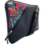 Differ Studio 13-14'' Inç Siyah-Maske Desen Su Geçirmez/askılı/laptop/macbook/notebook/kılıf/çanta - 34x24x2