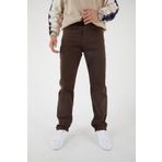DİFRANSEL Erkek Bol Paça Baggy Jean Likrasız Kahverengi Normal Bel Kot Pantolon
