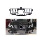 Diğer 0086995334031777G Mercedes W212 Gtr Ön Panjur Izgara Seti Krom-Siyah 2013-2016 Arası
