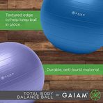Diğer 126594433 Gaiam Jimnastik Toplarımız Total Body Balance Ball Kiti 65 Cm Yeşil