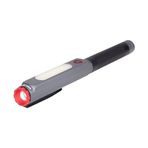 Diğer 126603151 Şarj Edilebilir Alüminyum Kalem Tipi Fener Mıknatıslı 450 Lümen Metal Klips