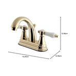Diğer 126606203 Ks7612Bpl Bel Air 10Cm Merkez Seti Lavabo Bataryası, Cilalı Pirinç