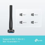 Diğer 126630651 Ub500 Plus, Ayarlanabilir Harici Antenli, Yüksek Çekim Güçlü Bluetooth 5.3 Usb Adaptör