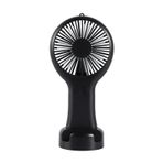 Diğer 126633613 Dd5002 Telefon Standlı 3 Kademeli Mini Vantilatör Portatif Soğutucu Fan El Fanı Siyah