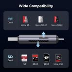 Diğer 126635839 Usb 3.2 Type-C Ve Usb-A Otg Sd Ve Micro Sd Hafıza Kart Okuyucu