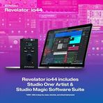 Diğer 126639029 Revelator İo44, Dahili Efektli, Müzik Prodüksiyon Ve Streaming İçin Usb-C Ses Kartı