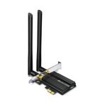 Diğer 126647661 Archer Tx50E, Ax3000 Mbps Wi-Fi 6 Bluetooth 5.0 Pcıe Ağ Kartı, İki Anten, 1024-Qam,ofdma Ve 160 Mhz Bant Genişliği, Ultra Düşük Gecikme, Intel Wi-Fi 6 Yonga Seti, Windows 10/11'i Destekler