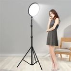 Diğer 126660035 Halka Işık 8.4 İnç 21.5Cm 180Cm Kablolu Stüdyo Işığı Ürün Ve Görsel Fotoğraflama Işığı Fotoğraf Makinesi Kamera Youtuber Twich Ring Light Yayıncı Işığı Sw840 8.4Inç Siyah
