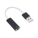 Diğer 126660569 Usb Den Mikrofonlu Kulaklık Çevirici Usb To 3.5 Mm Playstation Uyumlu Bilgisayar Ses Kartı Kablosu 3.5 Mm Dişi Girişli Ses Adaptörü 7.1 Dönüştürücü Ps3 Ps4 Ps5 Uyumlu Beyaz