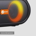 Diğer 126664365 Ds152 36W Kablosuz Bluetooth 5.1 Hoparlör - Rgb Aydınlatmalı Ipx5 Suya Dayanıklı Bt/aux/usb Girişli Tws Boombox Taşınabilir Hoparlör 1200Mah Battery