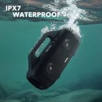Diğer 126664621 By Motion Boom Kablosuz Bluetooth Hoparlör, 30W Ses, Ipx7 Suya Dayanıklılık, Bassup Teknolojisi, Uygulaması, Dış Mekanlar İçin Ses Bombası, 24 Saate Varan Şarj 1200Mah Battery