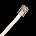 Diğer 126664858 Px-Kkt10 2Cx0.10Mmx7 10 Metre Adsl Rj11 Telefon Kablosu Gri, Adsl, Vdsl 2 Canlı Kablo
