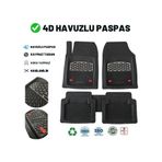 Diğer 49928217 Hyundai Accent Yumurta Kasa 1996 4D Havuzlu Üniversal Yeni Nesil Pro Paspas Siyah - Gri