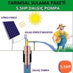 Diğer 5,5 HP Dalgıç Pompa Tarımsal Sulama Sistemi