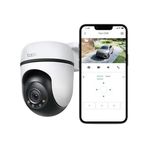 Diğer 57858324449352699283959 Tp-Link C500 V2.0 Işıklı Ve Renkli Gece Görüşlü, Sesli Ve Işıklı Alarmlı, Yatay/dikey 360 Derece, Dış Mekan Wi-Fi Güvenlik Kamerası Açık Gri