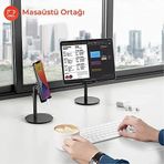 Diğer 57858324450144799283959 Bix Saiji S1-Iı Masa İçin Cep Telefonu & Tablet Standı, Ayarlanabilir Yükseklik Açısı,, İpad, Vb. Tüm 4''-11''ekranlar İçin Uyumludur. Siyah Acı Kahverengi