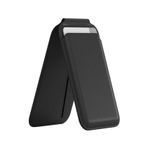 Diğer 57858324450217699283959 Buff Walletmag 2.0 İçin Magsafe Özellikli 4 Kartlı Katlanabilir Stantlı Manyetik Deri Cüzdan Siyah Acı Kahverengi