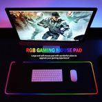 Diğer 57858324451262599283959 Rgb Işıklı Gaming Mouse Pad 80X30 Xxl - 13 Mod Led Oyuncu Mousepad, Kaymaz Su Geçirmez Büyük Oyun Altlığı, Usb Plug&play Klavye Mouse Pad 001