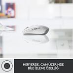 Diğer 57858324451379299283959 Mx Anywhere 3 Kablosuz Mouse, 4000 Dpi Sensör İle Tüm Yüzeylerde Kullanım, Magspeed Elektromanyetik Kaydırma Özelliği, Tam Şarjda 70 Gün Pil Ömrü, Sessiz, Pembe Açık Beyaz 2Xl