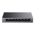 Diğer 57858324451778599283959 Ls108Gp 8-Port Gigabit Poe+ Switch 62W Poe Bütçesi, 250M İletim, Tak Ve Çalıştır Fansız, Sessiz Metal Kasa Ip Kamera & Ap Uyumlu Ağ Anahtarı Açık Gri