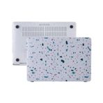 Diğer 57858324451784399283959 Macbook Air 13 İnç Kılıf M1 & Retina Uyumlu Desenli Sert Plastik Hardcase Koruyucu Kapak A2337 A2179 A1932 Beyaz Addison