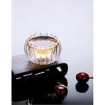 Diğer 57858324452159099283959 6'lı Çift Cidarlı Cam Sosluk Reçellik Drajelik Lokumluk Mini Kase 6.1 X 4 Cm 0