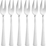 Diğer 57858324452261099283959 Limon Ve Fondü Çatalı Seti, Çelik, 11 Cm, Metalik, 6 Parça 4296