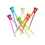 Diğer 57858324452329999283959 Renkli Chopstick Ve Chopstick Öğrenme Aparatı Kırmızı Açık Ceviz