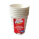 Diğer 57858324452340899283959 Piknik Kullan At Karton Bardak 7 Oz 6'lı 1483 Açık Mavi 100
