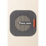 Diğer 57858324453792399283959 Süzgeçli Gider Kapatıcı Silikon Kapak Mat Banyo Mutfak Lavabo İçin Koku Önleyici Su Geçişine Uygun Kaymaz Kare Tasarım Gider Kapağı Tıpa Mat 12 Izgara