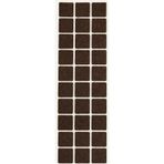 Diğer 57858324454020799283959 Kare Yapışkanlı Mobilya Altlığı Tek Plaka X 30 Adet - 2X2 Cm İnce Ayaklar İçin Çizilmez Ve Ses Kesici Ped Ahşap