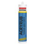 Diğer 57858324454056799283959 Soudal Acryrub Siliconized Akrilik Mastik Siyah Boyanabilir & Silikonlu Derz Dolgu İç Cephe Sızdırmazlık Ve Tamir Silikonu Açık Gri