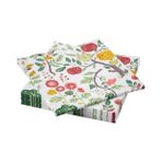 Diğer 57858324454813099283959 Havsbraxen Kağıt Peçete, Desenli Çok Renkli, 33X33 Cm 13X13 " 30 Paket -