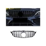Diğer 968414862962112 Mercedes C Serisi W205 Gtr Panjur 2015-2018 Arası Uyumlu Siyah