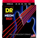 Diğer DR Hi-Def Neon Kırmızı Bas Orta 5 Akustik Gitar Telleri (NRB5-45)
