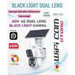 Diğer Inox X-22 4Mp Dual Lens 4G AOV Solar PTZ Kamera
