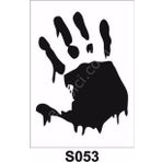 Diğer Karışık Desenler Stencil Şablon (25x25) S-053