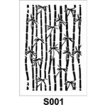 Diğer Karışık Desenler Stencil Şablon (25x35) S-001