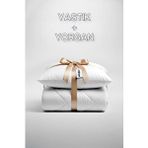 Diğer Niron Tek Kişilik Yorgan + 1 Adet Yastık Seti – 155x215 Cm 4 Mevsim Mikrofiber Konfor Beyaz