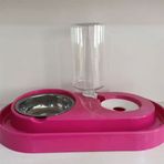 Diğer Otomatik Pembe Renk Kedi Köpek Mama ve Su Kabı